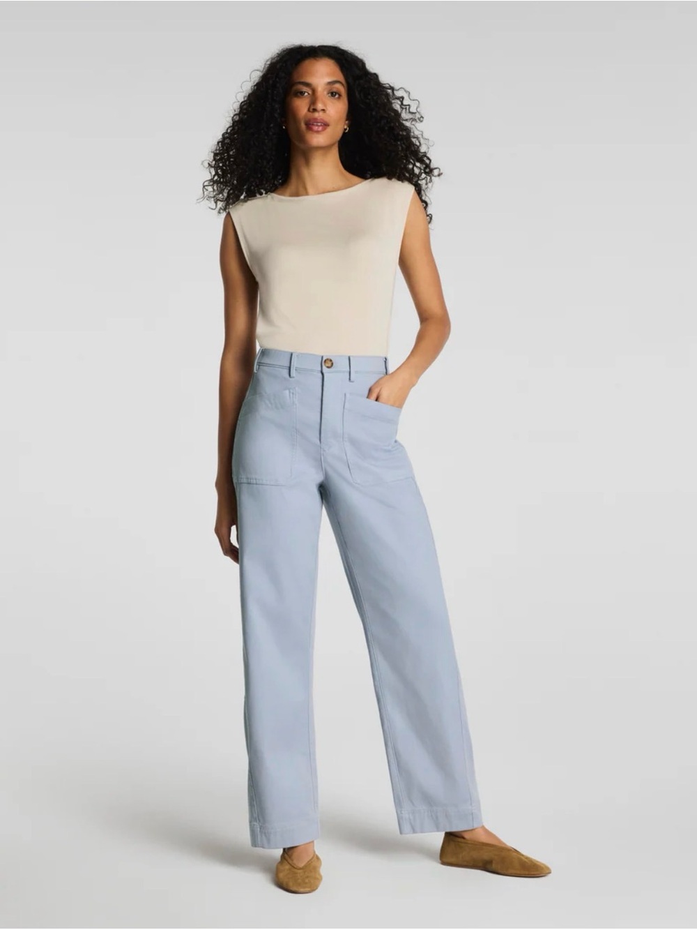 Spanx Supersmooth Utility Barrel Pant NWOT